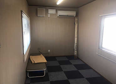 photo of the interior of our solar power house