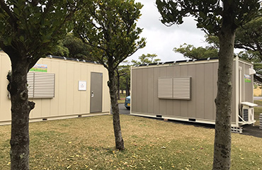photo 2 of our solar power house installed at the start point